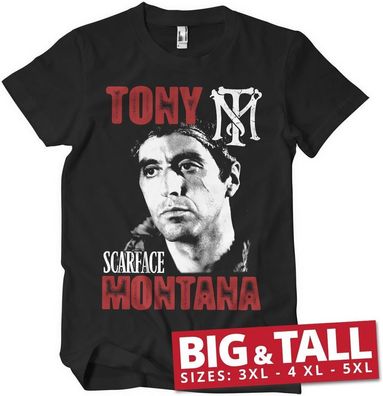 Hybris Tony Montana Big &amp; Tall T-Shirt UV-99-SF057-H16-7