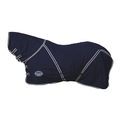 Horse Guard Fleecedecke mit Halsteil, navy