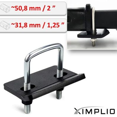 U-Bügel Spannklemme US Anhängerkupplung 2 Zoll-1¼ für Dodge Magnum 2004-2008