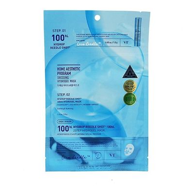 VT Cosmetics Hydrop Reedle Shot Hydrogelmaske in 2 Schritten, 100 hl