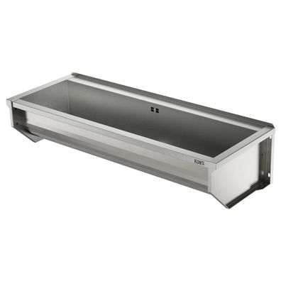 KUNe Solidum 120, Ausgussbecken Edelstahl 128,2 x 47 x 28 cm