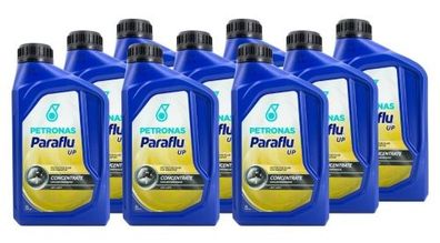 Petronas Paraflu UP Kühlerfrostschutz rot 9x1 Liter