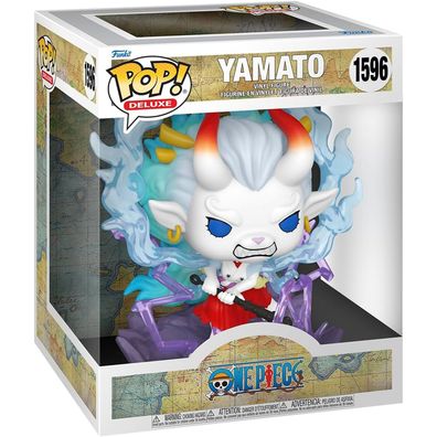 Funko POP! Deluxe Yamato Man-Beast Form | One Piece Sammelfigur | 1596 | 15 cm