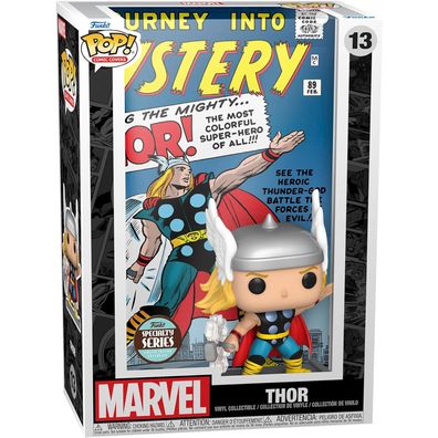 Funko POP! Comic Covers Thor | Marvel Avengers Sammelfigur | 13 | 9,5 cm