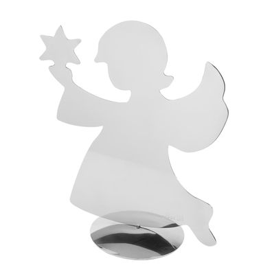Fink Engel Deko-Figur Edelstahl 24x13x30 cm zum Aufstellen Weihachten & Advent