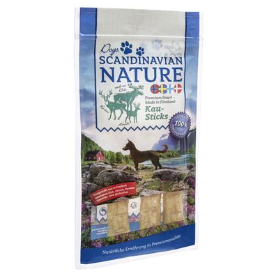 Scandinavian Nature Dogs mit Wild, 3 Stück 45 g - Kausticks für Hunde