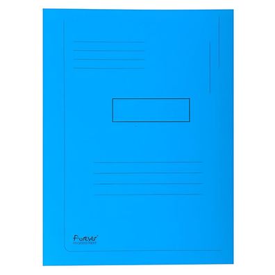Exacompta Aktenmappe 2 Klap. Forever blau