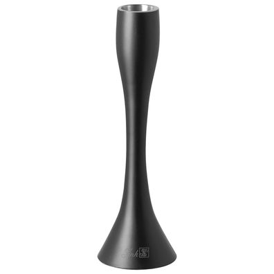 Fink hoher schwarzer Kerzenhalter 23 cm für Aluminium Kerzenständer Stabkerzen