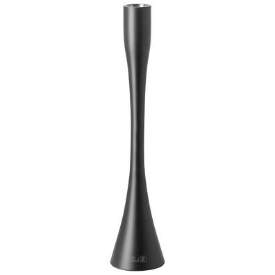 Fink hoher schwarzer Kerzenhalter 36 cm für Aluminium Kerzenständer Stabkerzen