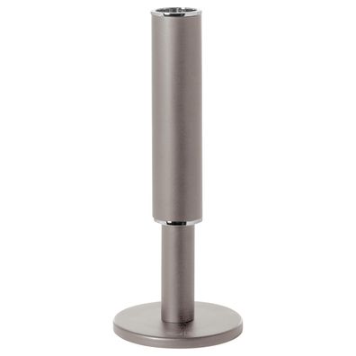 Fink edler brauner Kerzenhalter 24 cm Stabkerzen-Ständer matt pulverbeschichtet
