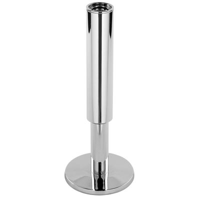 Fink Kerzenhalter 24 cm silber Stabkerzen-Ständer glänzend vernickelter Leuchter
