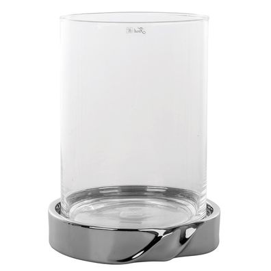 Fink Stumpenkerzenhalter Ø 24x5 cm ohne Glas Kerzenhalter Keramik Kerzentablett