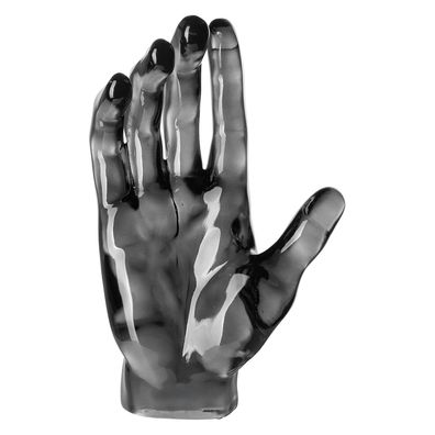 Fink Studio schwarze Deko-Hand 23 x 11 x 35 cm für Schmuck wie Ringe oder Ketten