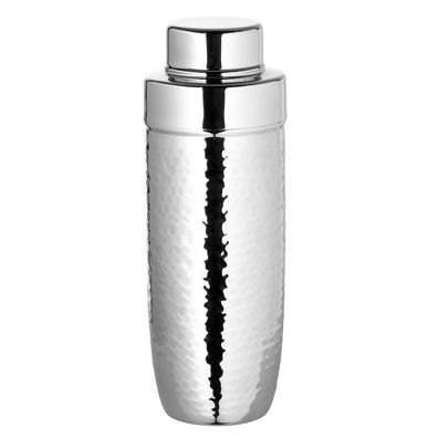 Fink Cocktailshaker 24 cm gehämmerter Edelstahl - ideal zum Mixen von Cocktails