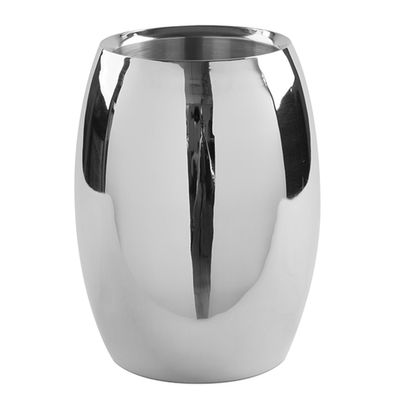 Fink Flaschenkühler 21 cm doppelwandig Edelstahl 1 Sektflasche oder Weinflasche