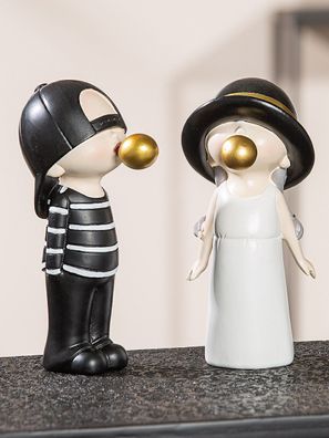 Gilde Figur Junge/Mädchen "Bubblegum" 52709