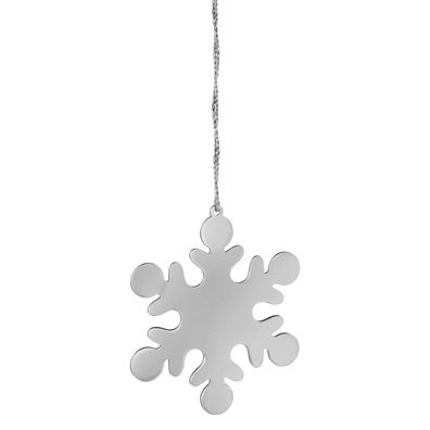 Fink Deko-Schneeflocke zum Aufhängen Edelstahl Ø 11 cm Fensterschmuck & Baumdeko