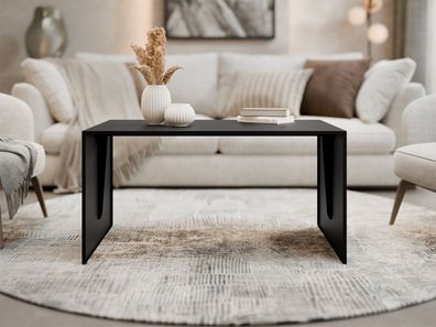 Couchtisch Mocca 4 Kaffeetisch Modern Design Tisch ist aus Metall Stilvoll Wohnzimmer