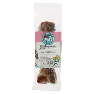 Lov&Ed Serrano Schinkenknochen für Hunde, 300 g