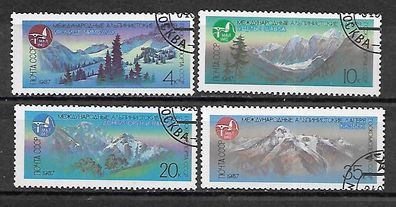 Sowjetunion gestempelt Michel-Nummer 5685-5688