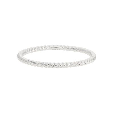 Damen Ring Kordelmuster Silber 925 JL10-07-3736