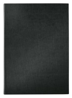 SIGEL SM110 Speisekarten-Mappe Gummi-Bindung - A4 - schwarz