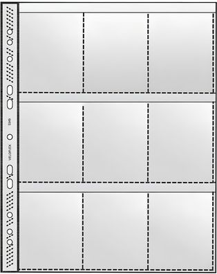 Veloflex PP Sammelhülle A4, 9 Taschen