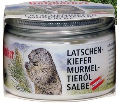 Holzhacker Latschenkiefer Murmeltieröl Salbe 150 ml