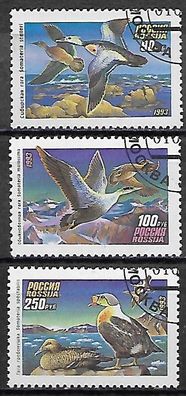 Russland gestempelt Michel Nummer 320-322