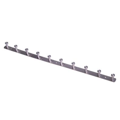 Edelstahl ? kleiderhaken Garderobe Handtuchhalter Bad Hakenleiste 9 Haken