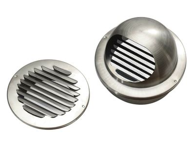 Ablufthaube Edelstahl Lüftungsgitter Wetterschutzgitter Lufthaube Lamellengitter