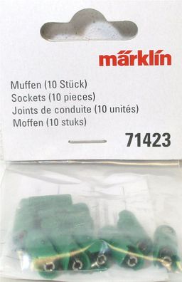 Märklin H0 71423 Muffen grün 10 Stück - OVP NEU