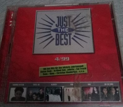Just the Best 4/99 CD mit 20 Titeln von Sony Music 02604