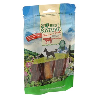 Best Nature Premium Snack für Hunde, 100g - Ochsenziemer