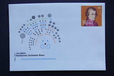 Bund MiNr. 2512 Uso 138 - Beethoven Orchester - Ganzsache postfrisch* * (GB 2013)