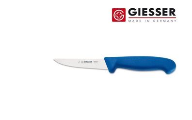Giesser Messer Geflügelmesser Schlachtmesser kleines Wild Klinge stark 10cm blau
