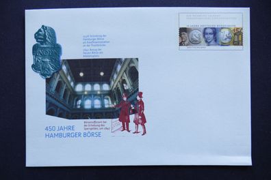 Bund MiNr. 2618 Uso 164 - Hamburger Börse- Ganzsache postfrisch* * (GB 2014)