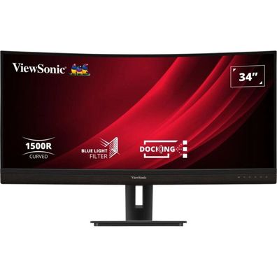 Viewsonic 86.4cm VG3456C, curved 21:9 HDMI/DP/USBC/LAN UWQHD
