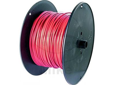 HERTH+BUSS Fahrzeugleitung 1-adrig, Isol 1x 0,75 mm&sup2; rot