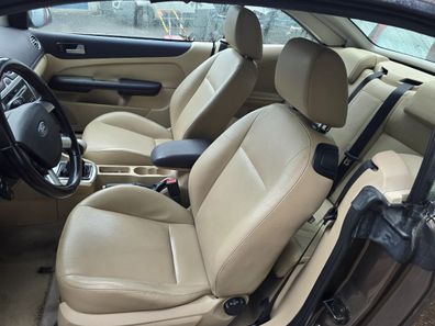 Ford Focus Cabrio CC Sitze Lederausstattung Beige , Sitzheizung