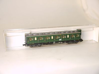 Spur N: Fleischmann 8085 Abteilwagen 2. Kl. DRG, neuw./ovp
