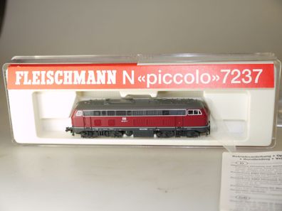 Spur N: Fleischmann piccolo 7237 Diesellok BR 210, neuw./ovp/DSS