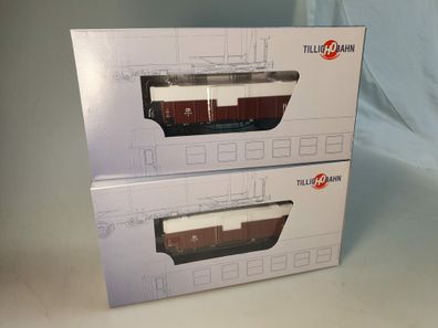 H0e Tillig 05924 Güterwagenset DR - neu, nie geöffnet