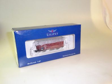 h0e: Liliput L294231 Ged. Güterwagen / Brs. hs. Linz 5012, neuw./OVP/ungeöffnet