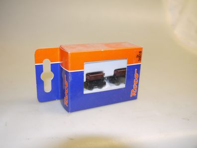 H0e Roco 34516 2x Kipplorenwagen, neuw./ovp