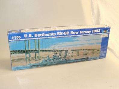 05702 Trumpeter 1:700 BB-62 New Jersey 1983, neuw./ovp