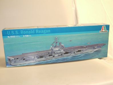 1:720 Italeri 5533 U.S.S. Ronald Reagan, neuw./ovp
