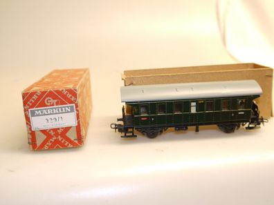 h0 Märklin 329/1 Donnerbüchse, top/Rautenkarton