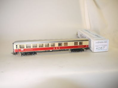 H0 Märklin 4087 DSG Speisewagen, gebraucht/Repro-Vp/Bel