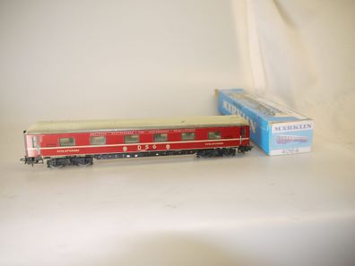 h0 Märklin 4064 D-Zug Schlafwagen, gebraucht/Repro-Vp/Bel